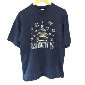 Vintage Single Stitch Delta Pro Weight Washington DC Paradise Collection Mens L